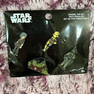 Disney Star Wars Funko Target Exclusive Pin Bundle nwt